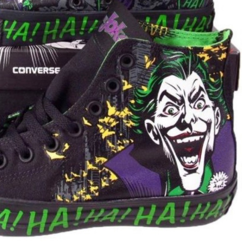Converse Chuck Taylor All Stars Joker Batman DC Comics High Tops